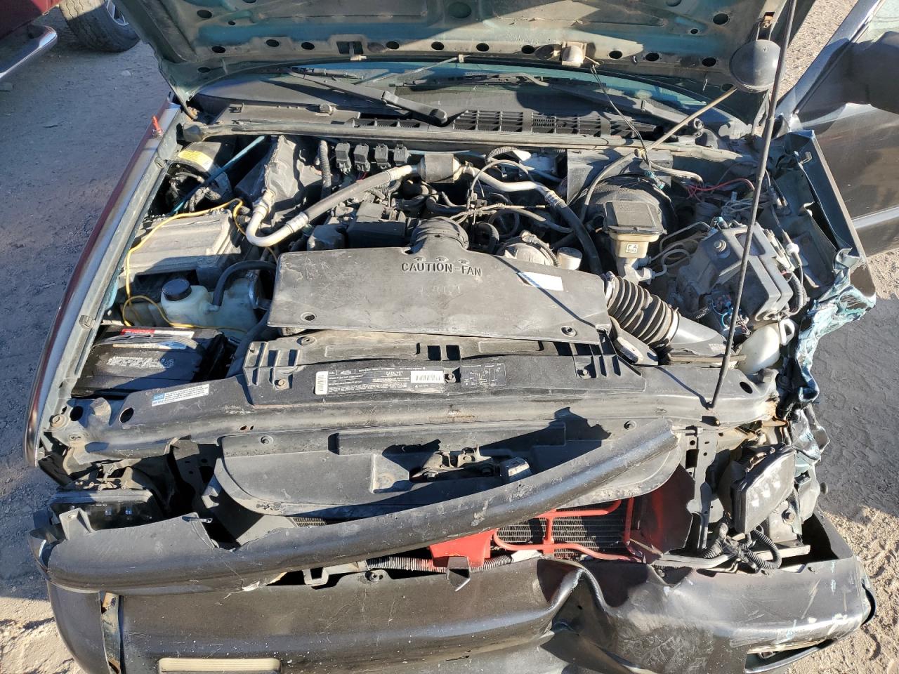 1996 Chevrolet S-10 Pickup VIN 1GCCS1447T8136139 Copart auction photo, front end damage thumbnail 12