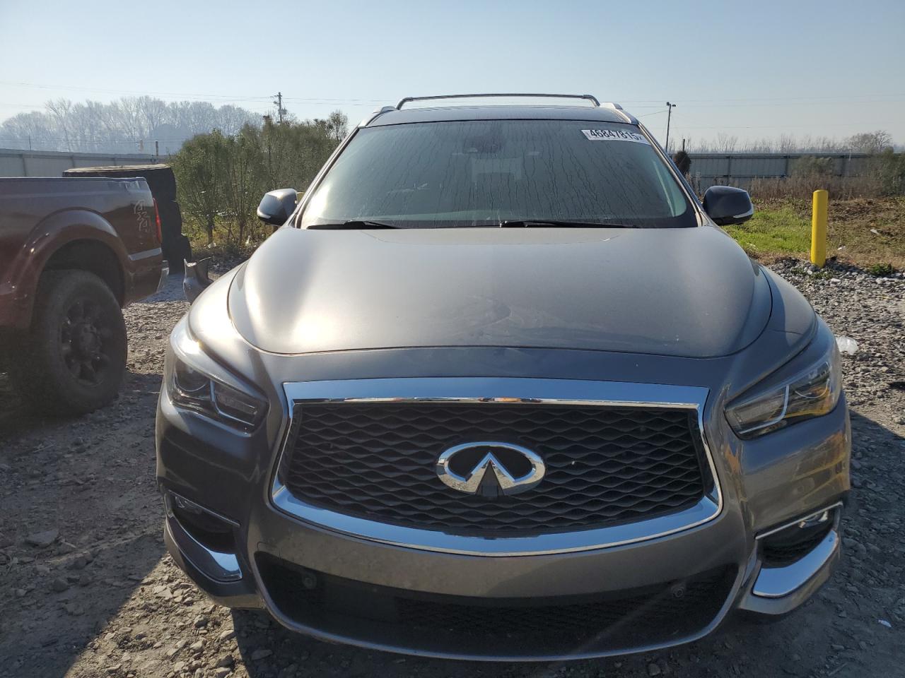 2020 Infiniti QX60 VIN 5N1DL0MN5LC545348 Copart auction photo, rear end / partial repair damage thumbnail 5