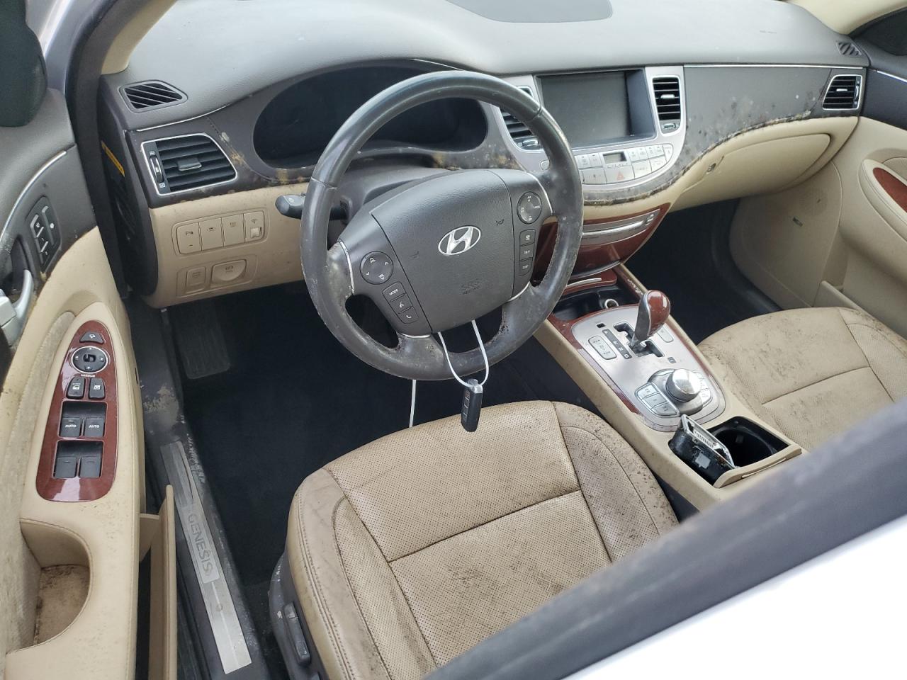 2012 Hyundai Genesis VIN KMHGC4DD3CU194588 Copart auction photo, water/flood damage thumbnail 8