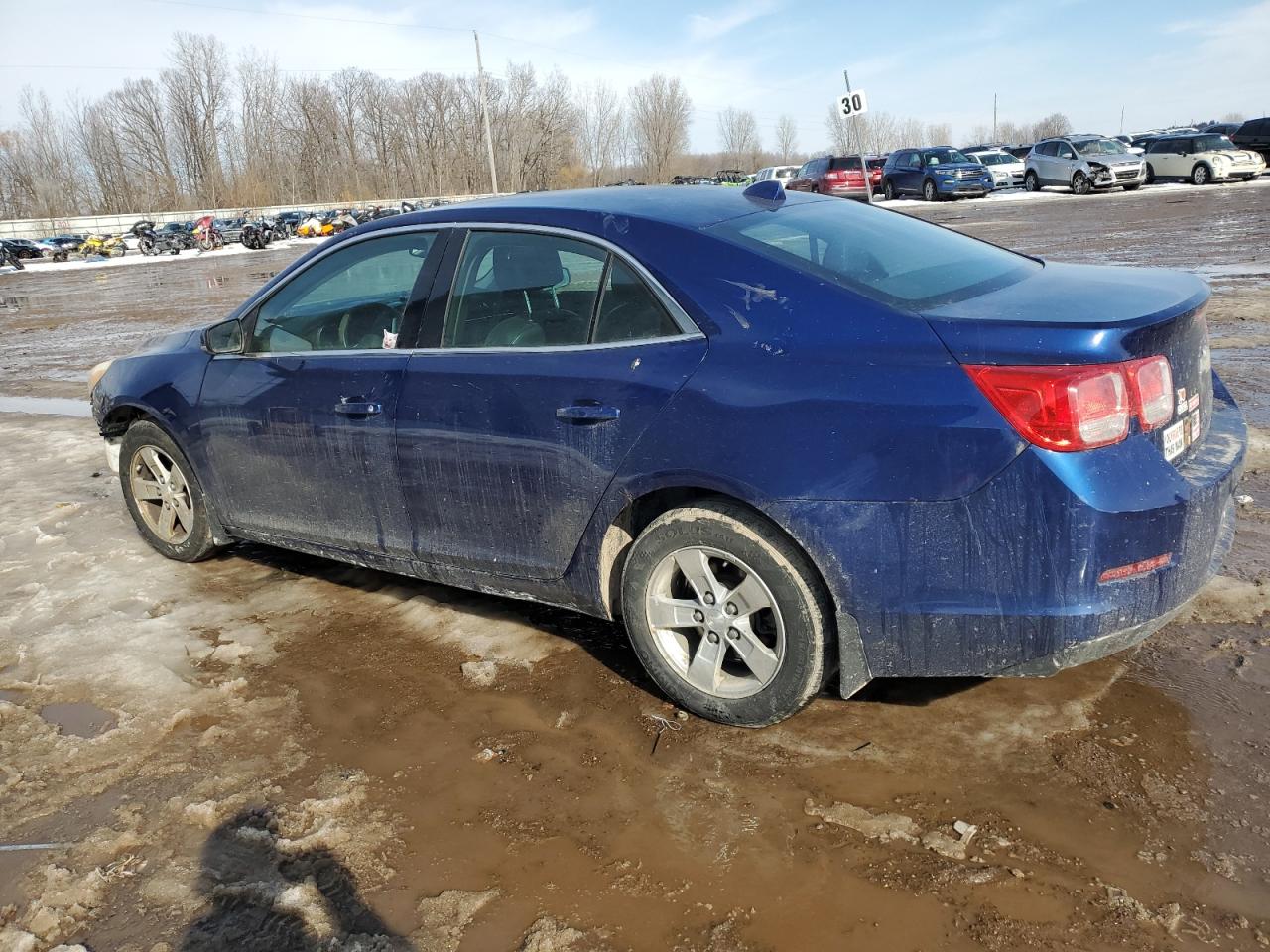 2013 Chevrolet Malibu VIN 1G11C5SAXDU139607 Copart auction photo, front end / minor dent/scratches damage thumbnail 2