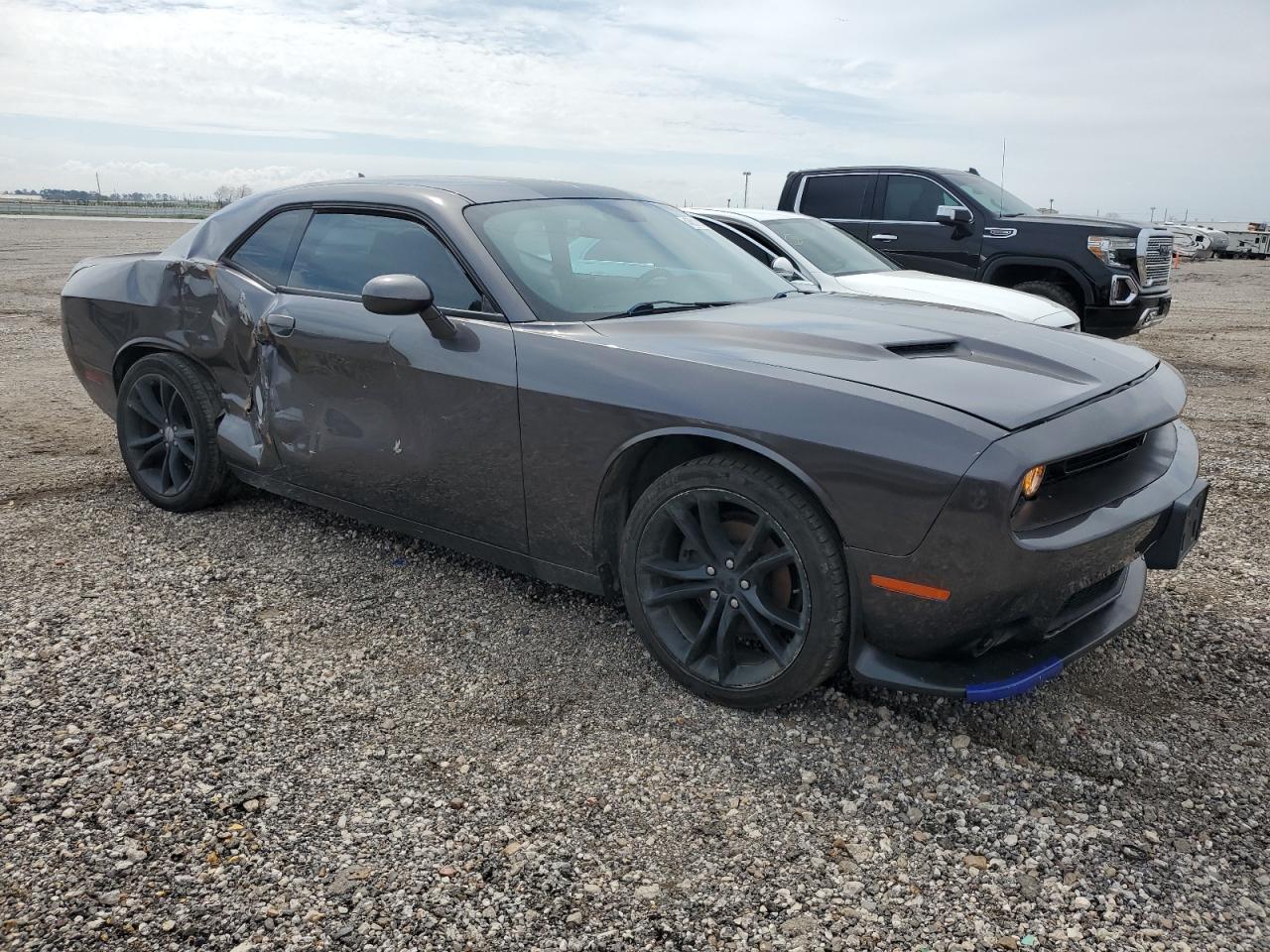 2016 Dodge Challenger VIN 2C3CDZAG8GH145489 Copart auction photo, side / rear end damage thumbnail 4