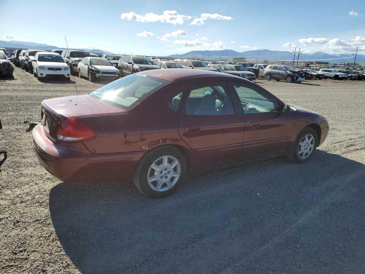 2006 Ford Taurus VIN 1FAFP53UX6A219722 Copart auction photo, front end / minor dent/scratches damage thumbnail 3