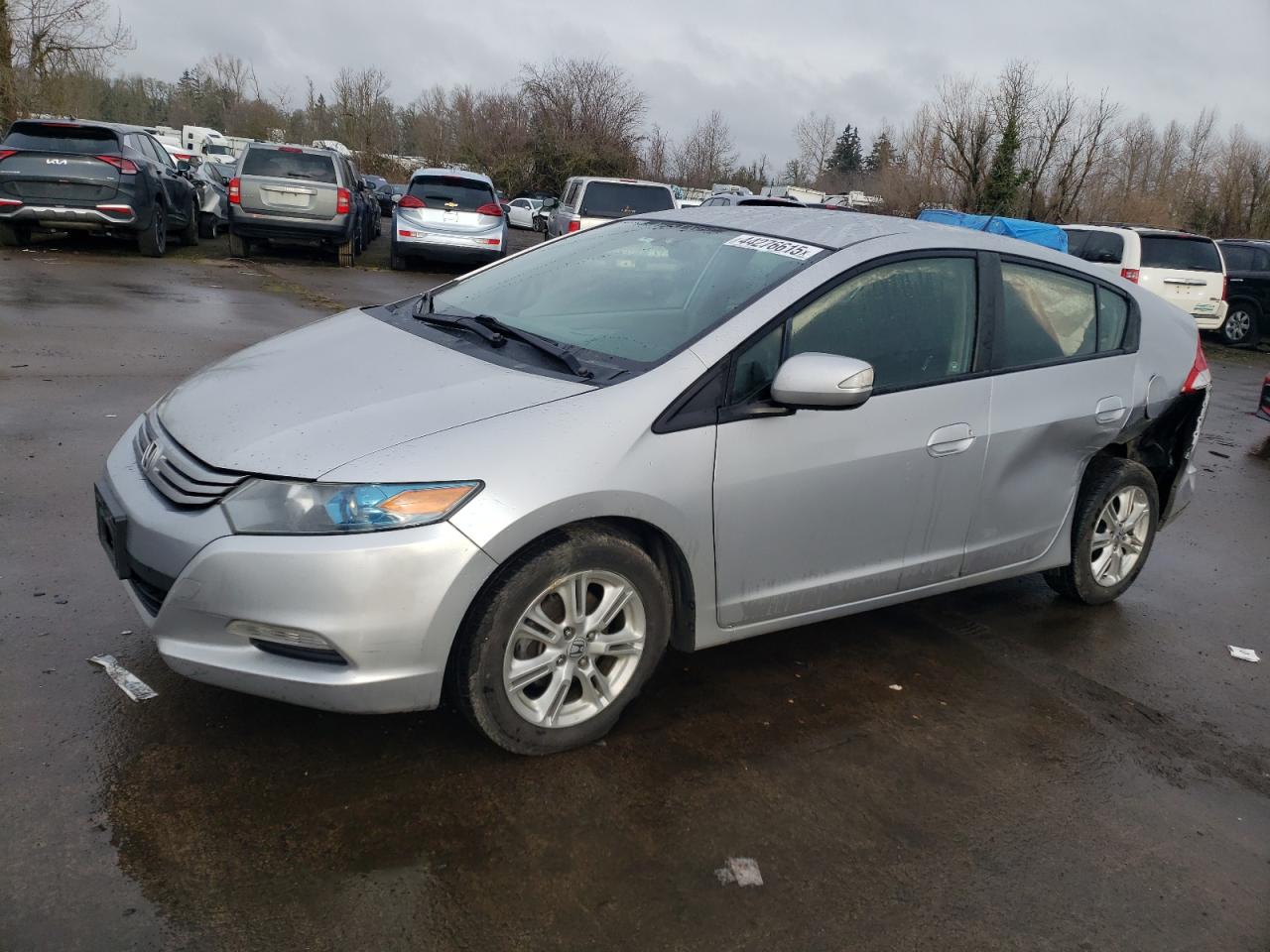 2011 Honda Insight VIN JHMZE2H74BS007268