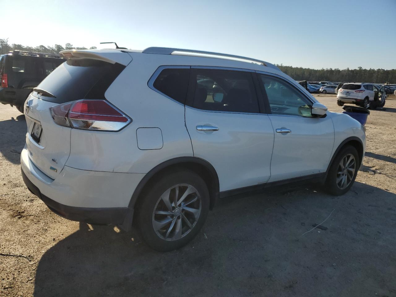 2014 Nissan Rogue VIN 5N1AT2MT1EC809147 Copart auction photo, front end damage thumbnail 3