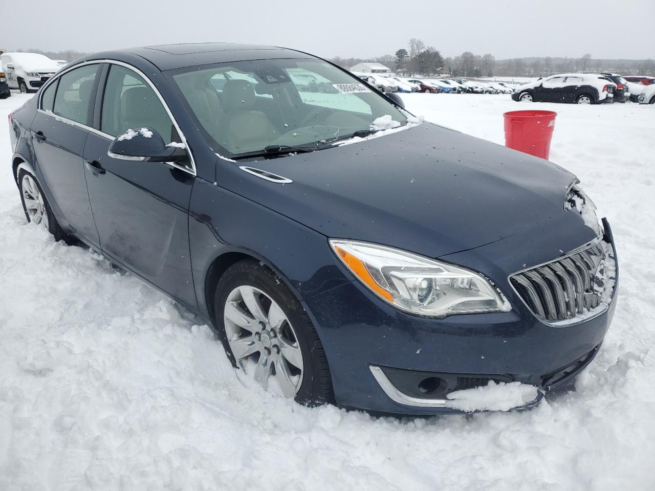 2016 Buick Regal VIN 2G4GS5GXXG9128962 Copart auction photo, front end damage thumbnail 4