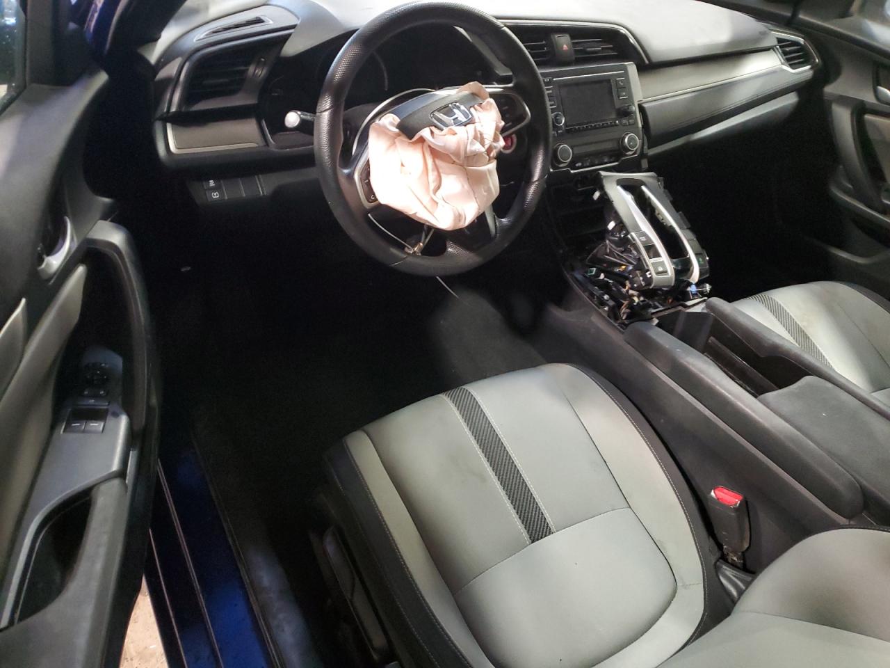 2016 Honda Civic VIN 2HGFC4B09GH314677 Copart auction photo, front end / side damage thumbnail 8