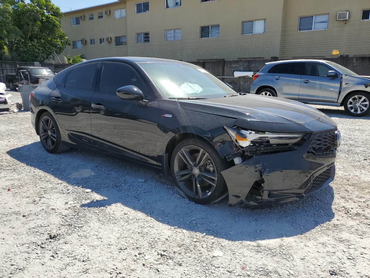 2024 Acura Integra VIN 19UDE4H30RA002395 Copart auction photo, front end damage thumbnail 4