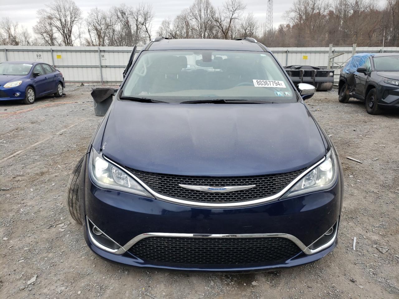 2017 Chrysler Pacifica VIN 2C4RC1GG5HR706079 Copart auction photo, side / undercarriage damage thumbnail 5