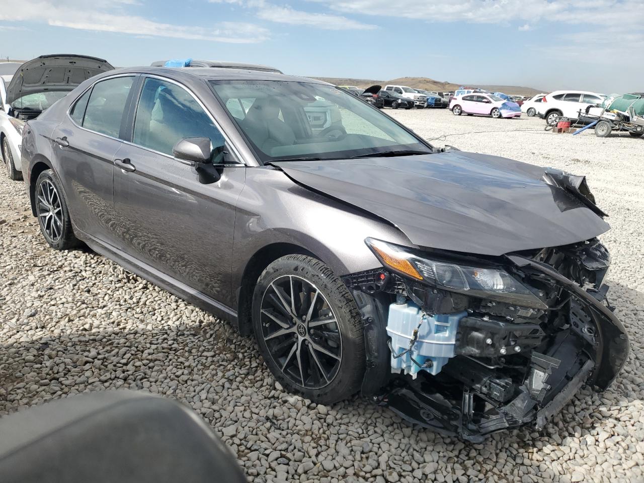 2022 Toyota Camry VIN 4T1G11BK7NU071773 Copart auction photo, front end damage thumbnail 4
