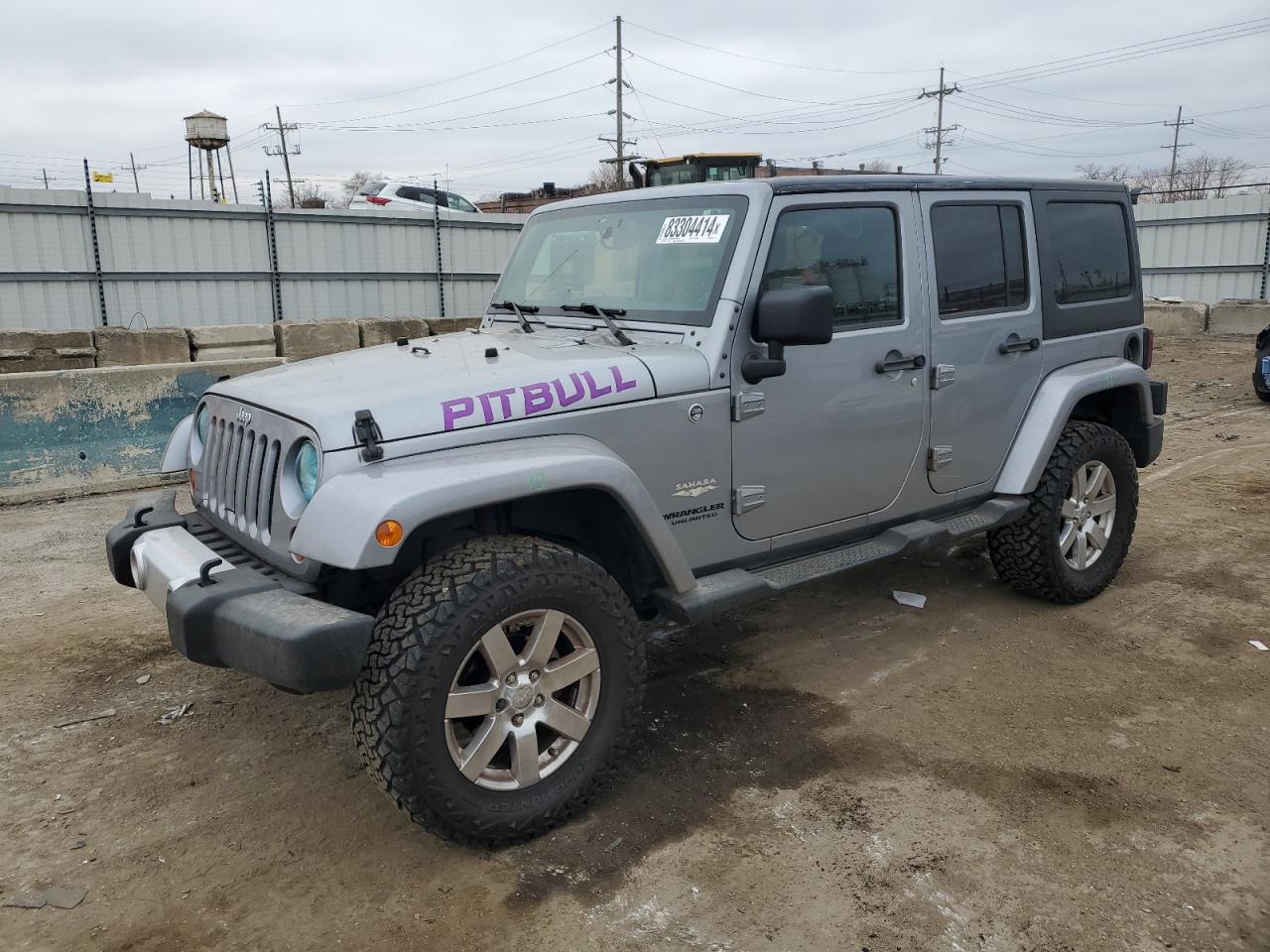 2013 Jeep Wrangler VIN 1C4BJWEG6DL594774