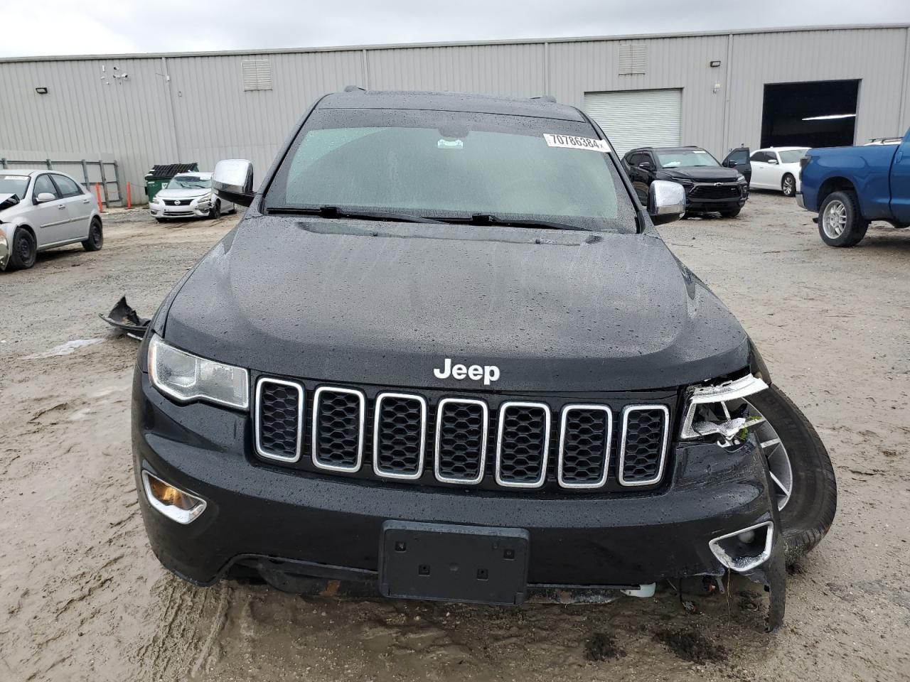 2017 Jeep Grand Cherokee VIN 1C4RJFBG2HC834850 Copart auction photo, all over damage thumbnail 5