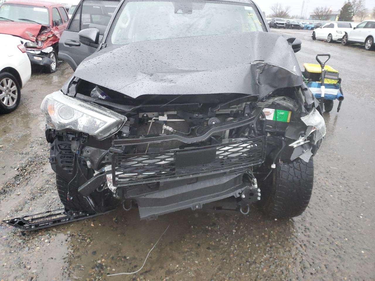 2020 Toyota 4Runner VIN JTEBU5JR5L5801307 Copart auction photo, front end damage thumbnail 11