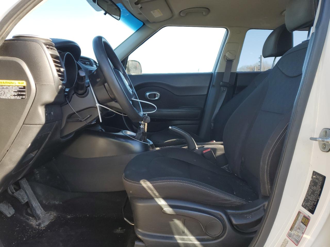 2019 KIA Soul VIN KNDJN2A20K7697536 Copart auction photo, front end / side damage thumbnail 7