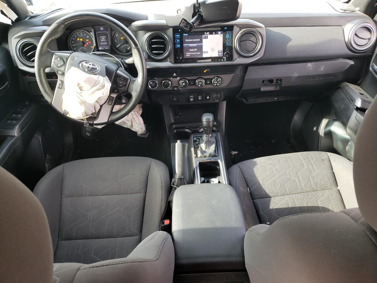 2019 Toyota Tacoma VIN 5TFCZ5AN8KX174872 Copart auction photo, front end / side damage thumbnail 8