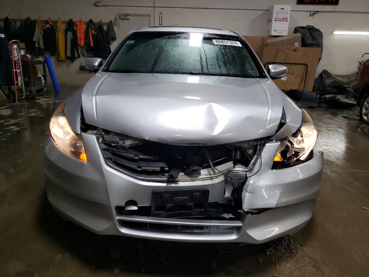 2012 Honda Accord VIN 1HGCP2F89CA051143 Copart auction photo, front end damage thumbnail 5