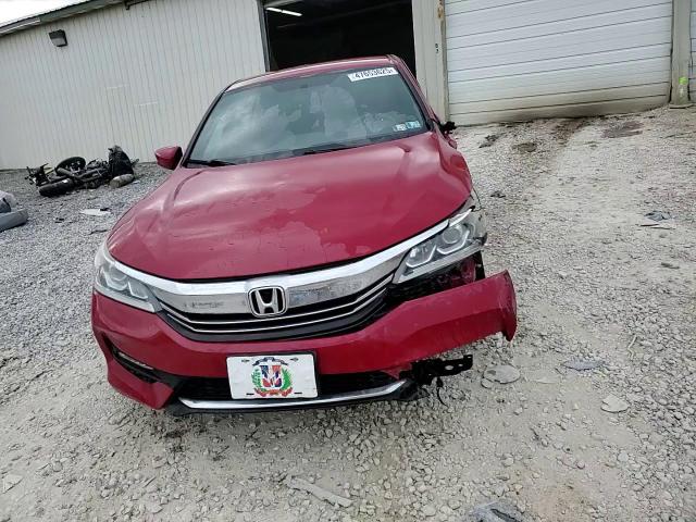2017 Honda Accord VIN 1HGCR2F51HA241977 Copart auction photo, front end / side damage thumbnail 13
