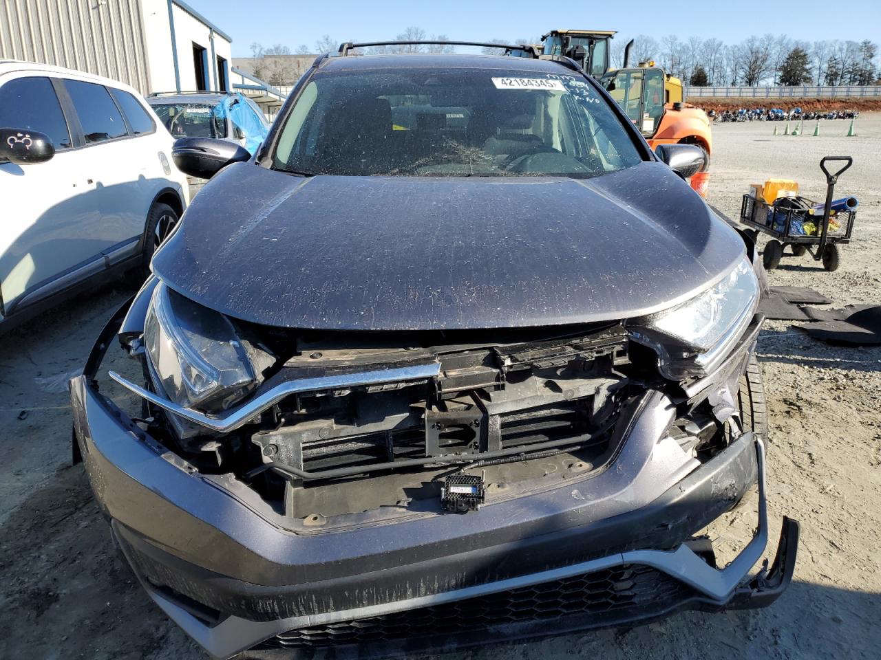 2022 Honda CR-V VIN 5J6RW1H58NA019452 Copart auction photo, front end damage thumbnail 5