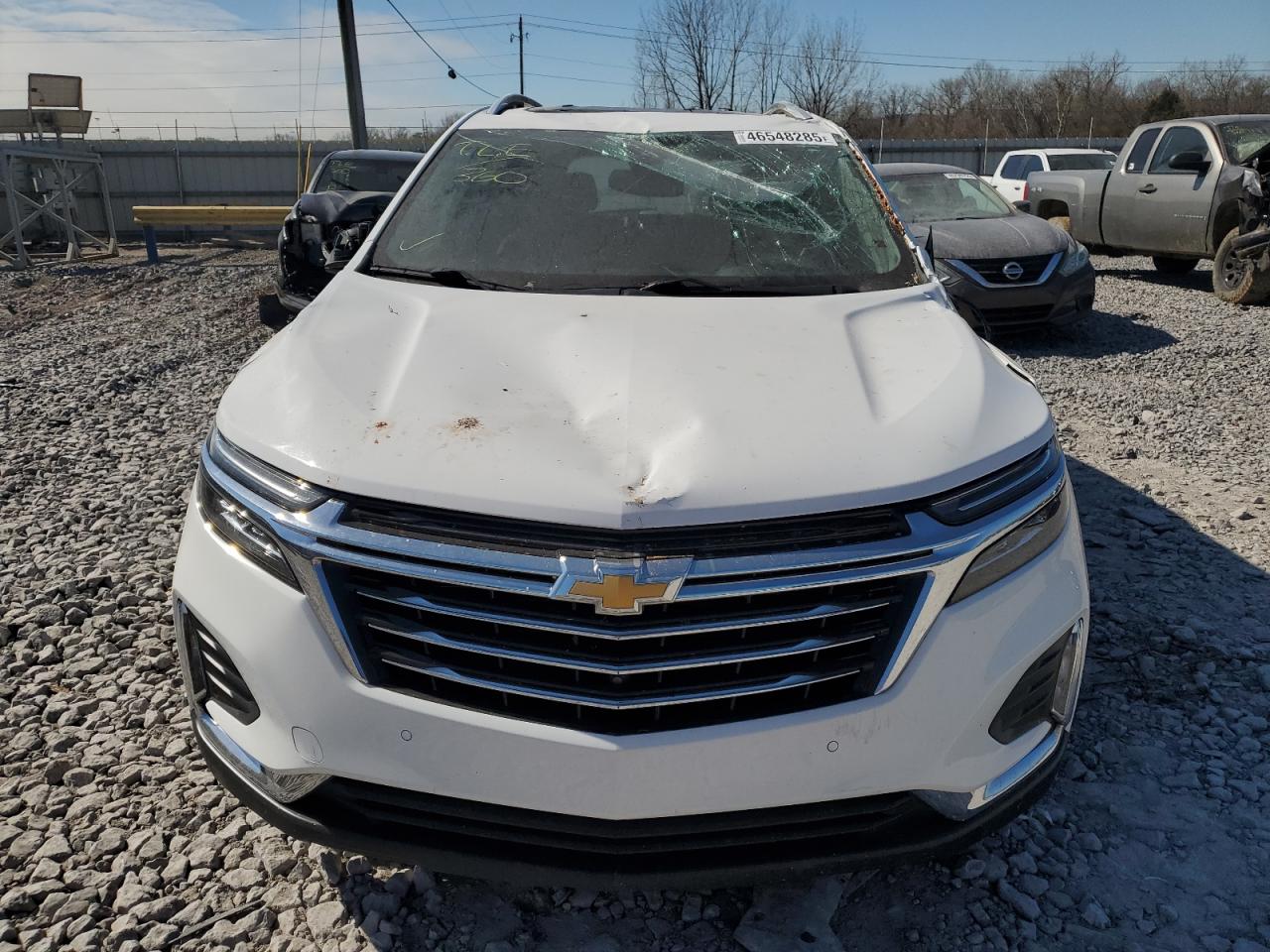 2023 Chevrolet Equinox VIN 3GNAXNEG2PL113374 Copart auction photo, top/roof damage thumbnail 5