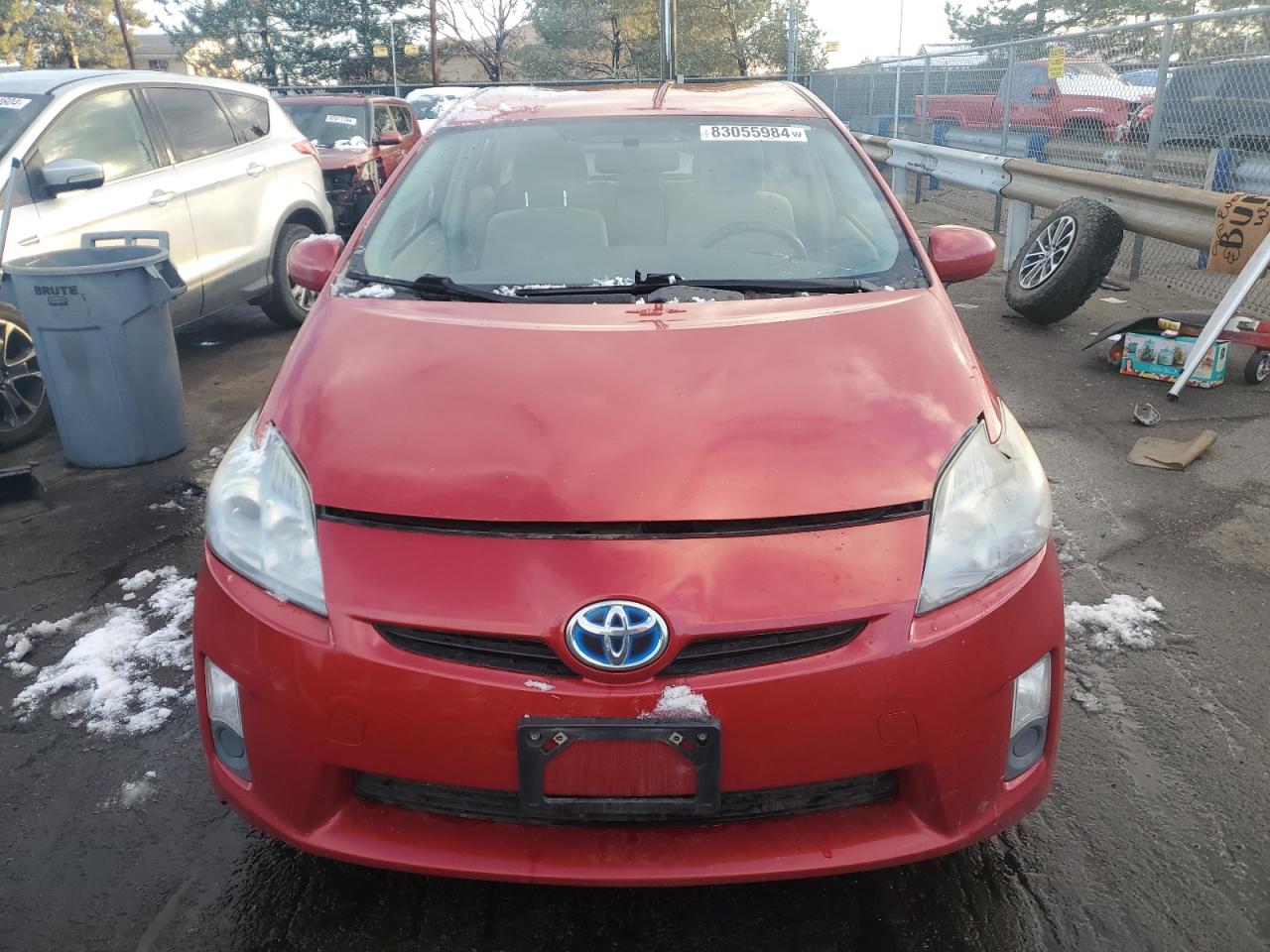 2010 Toyota Prius VIN JTDKN3DU2A0034788 Copart auction photo, front end damage thumbnail 5