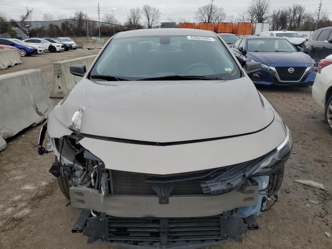 2022 Chevrolet Malibu VIN 1G1ZB5ST3NF188371 Copart auction photo, front end / side damage thumbnail 5