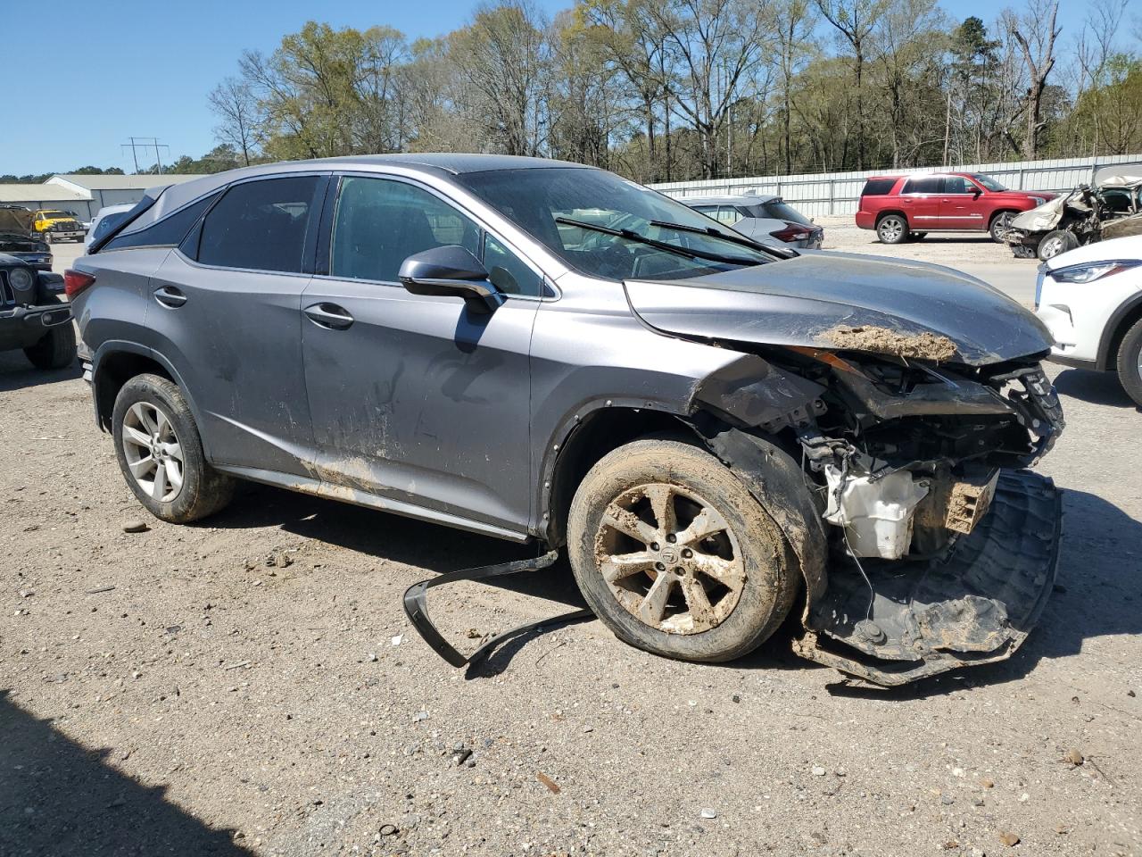 2017 Lexus RX VIN 2T2ZZMCA7HC060945 Copart auction photo, rear end / front end damage thumbnail 4