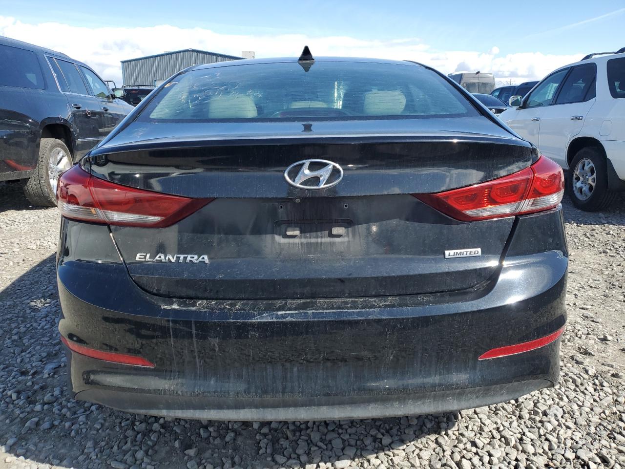 2017 Hyundai Elantra VIN 5NPD84LF5HH102166 Copart auction photo, side damage thumbnail 6