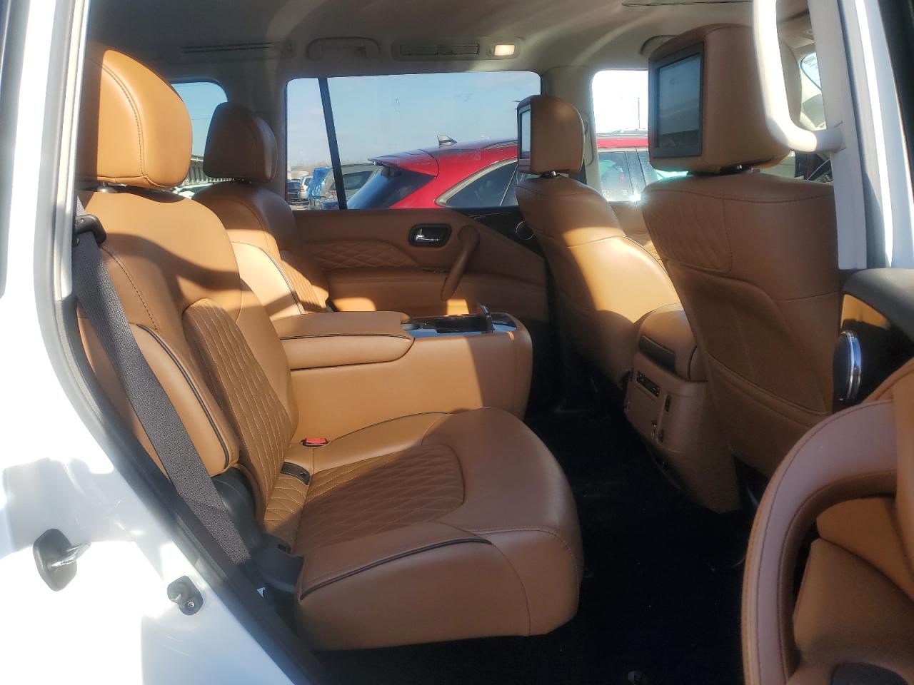 2019 Infiniti QX80 VIN JN8AZ2NE3K9235859 Copart auction photo, front end damage thumbnail 11