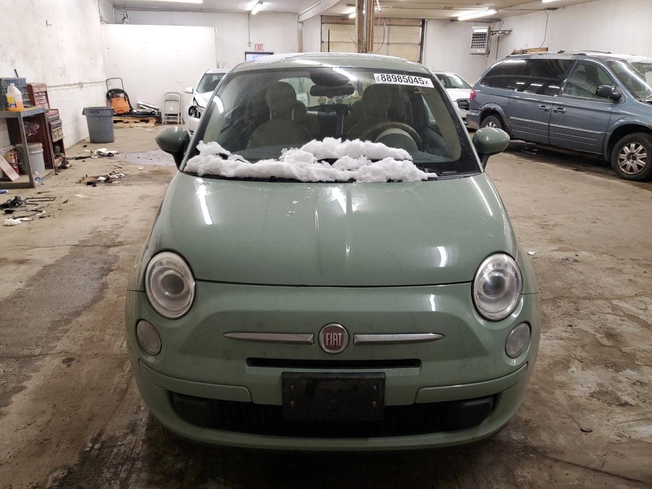 2015 Fiat 500 VIN 3C3CFFARXFT528155 Copart auction photo, rear end / side damage thumbnail 5