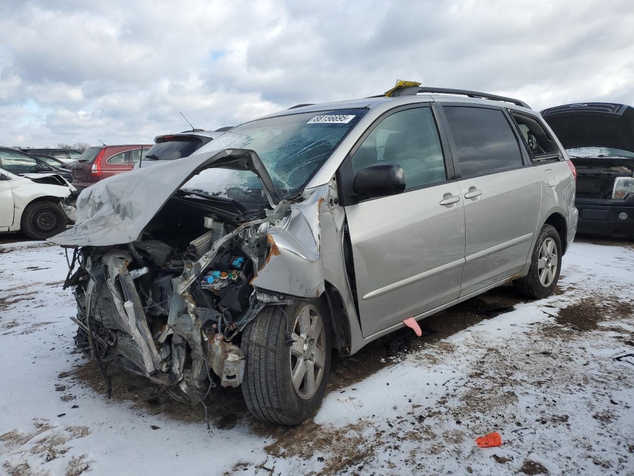 2007 Toyota Sienna VIN 5TDZK23C77S048184