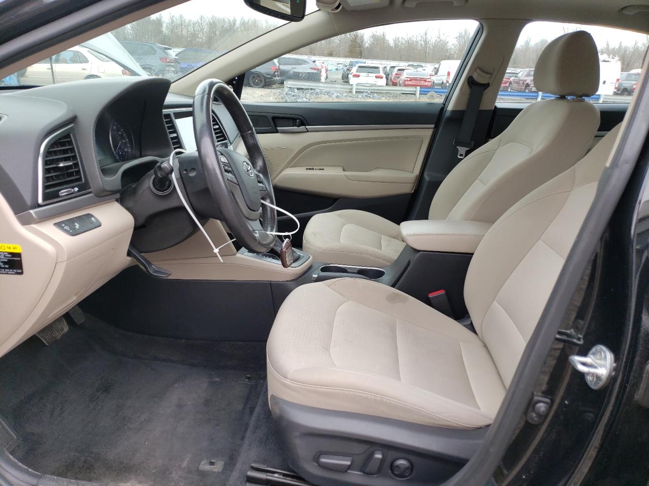 2017 Hyundai Elantra VIN 5NPD84LF6HH181833 Copart auction photo, front end / side damage thumbnail 7