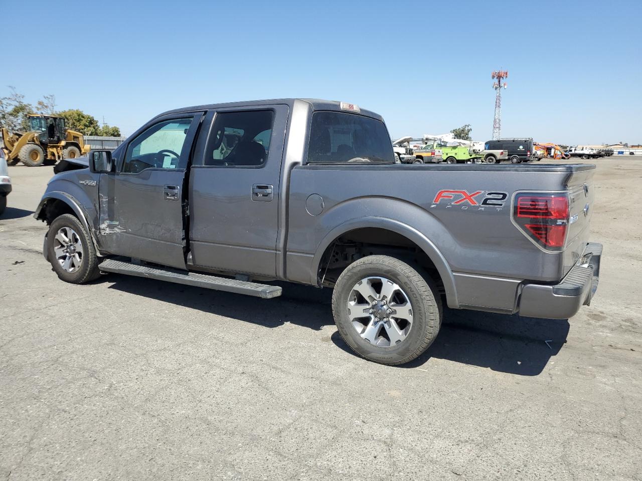 2013 Ford F-150 VIN 1FTFW1CT6DKG51728 Copart auction photo, front end / side damage thumbnail 2