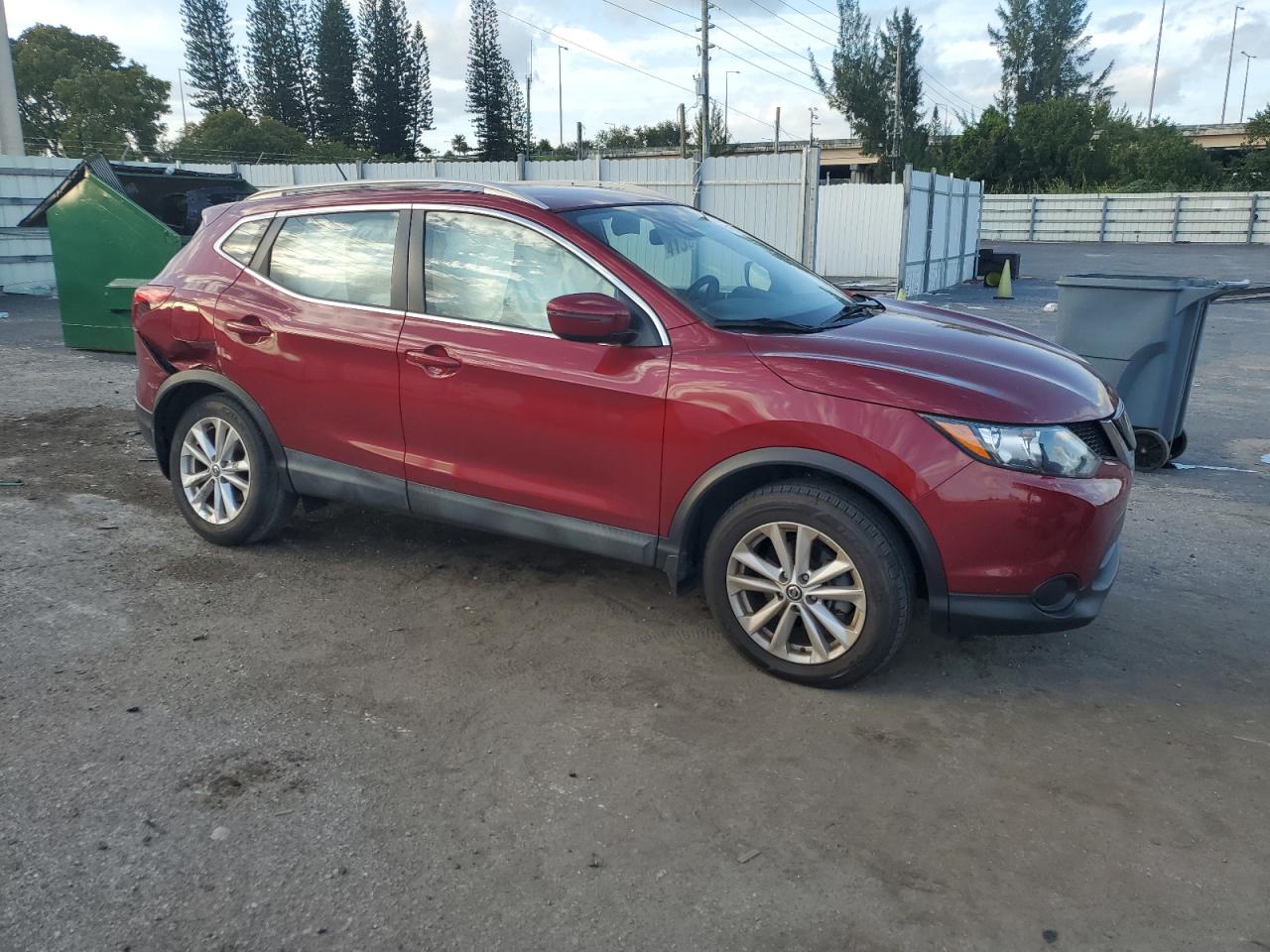 2019 Nissan Rogue VIN JN1BJ1CP1KW225504 Copart auction photo, side damage thumbnail 4