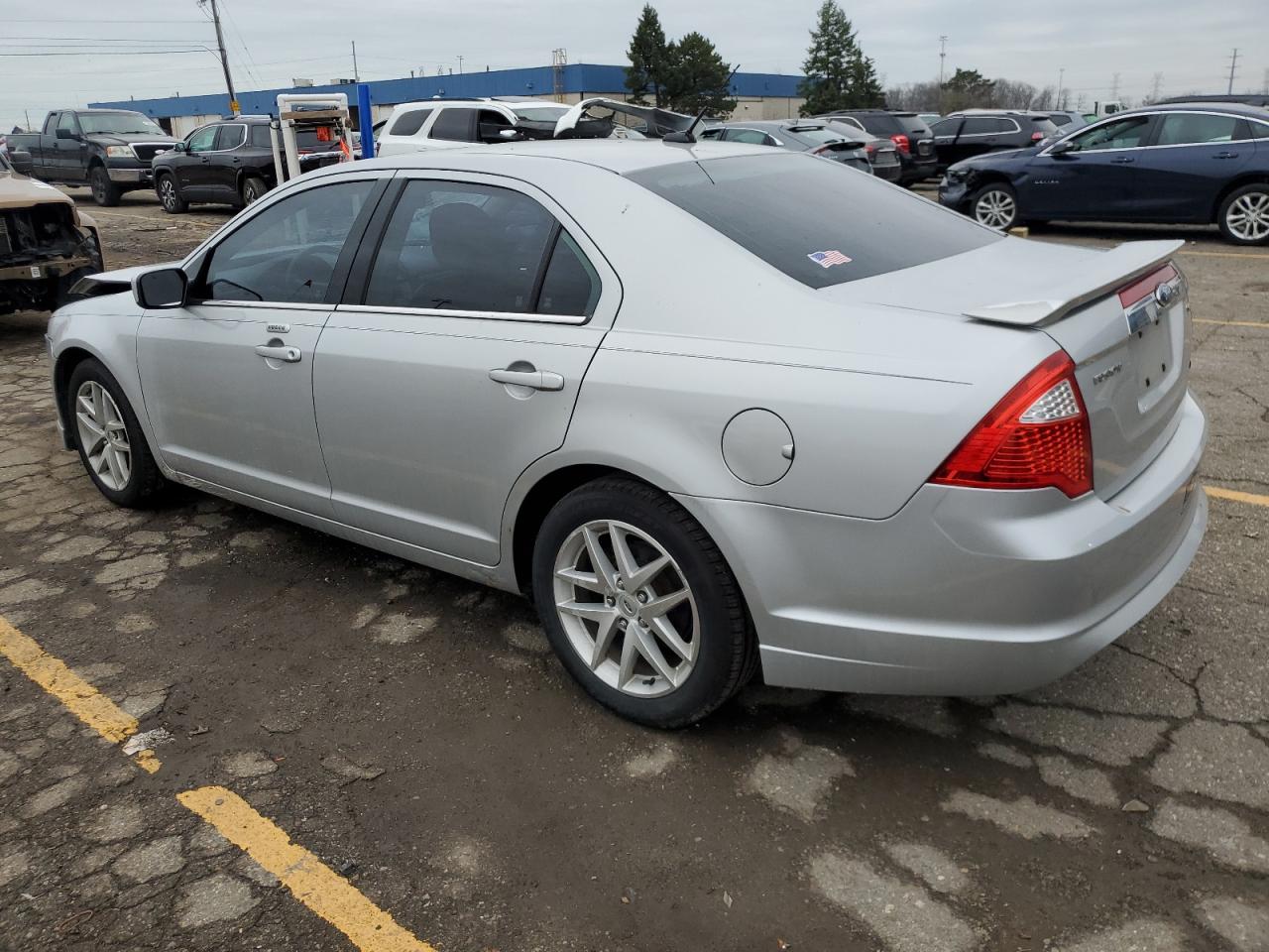 2010 Ford Fusion VIN 3FAHP0JA3AR244089 Copart auction photo, front end damage thumbnail 2