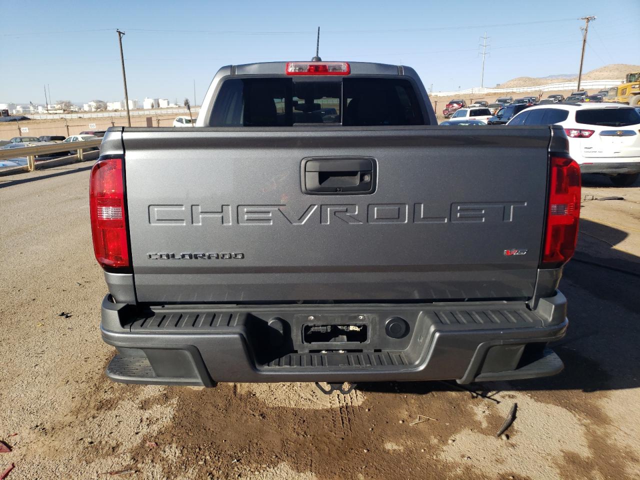 2022 Chevrolet Colorado VIN 1GCGSCEN6N1227709 Copart auction photo, side / front end damage thumbnail 6