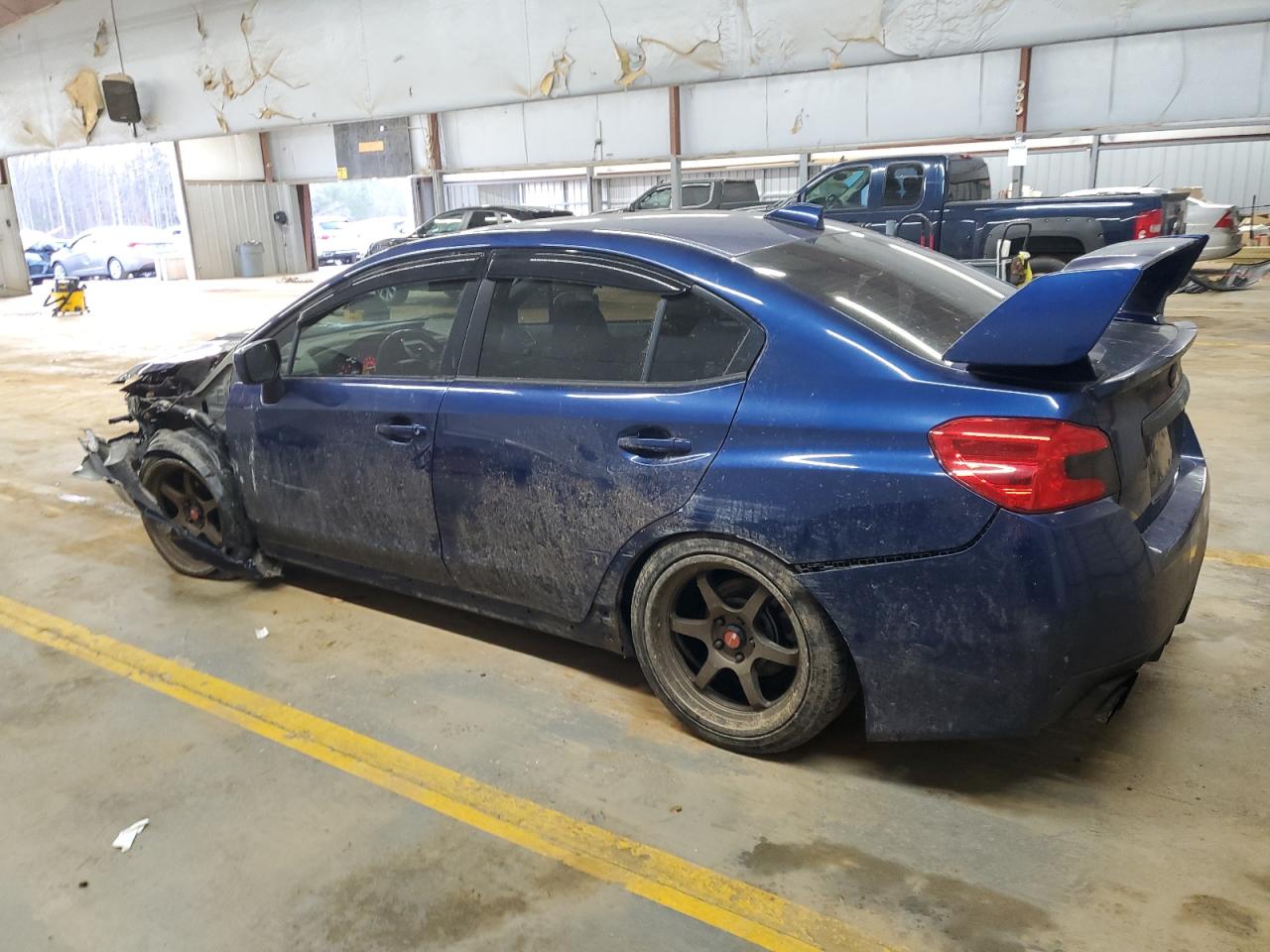 2015 Subaru WRX VIN JF1VA1D65F9804103 Copart auction photo, all over / undercarriage damage thumbnail 2