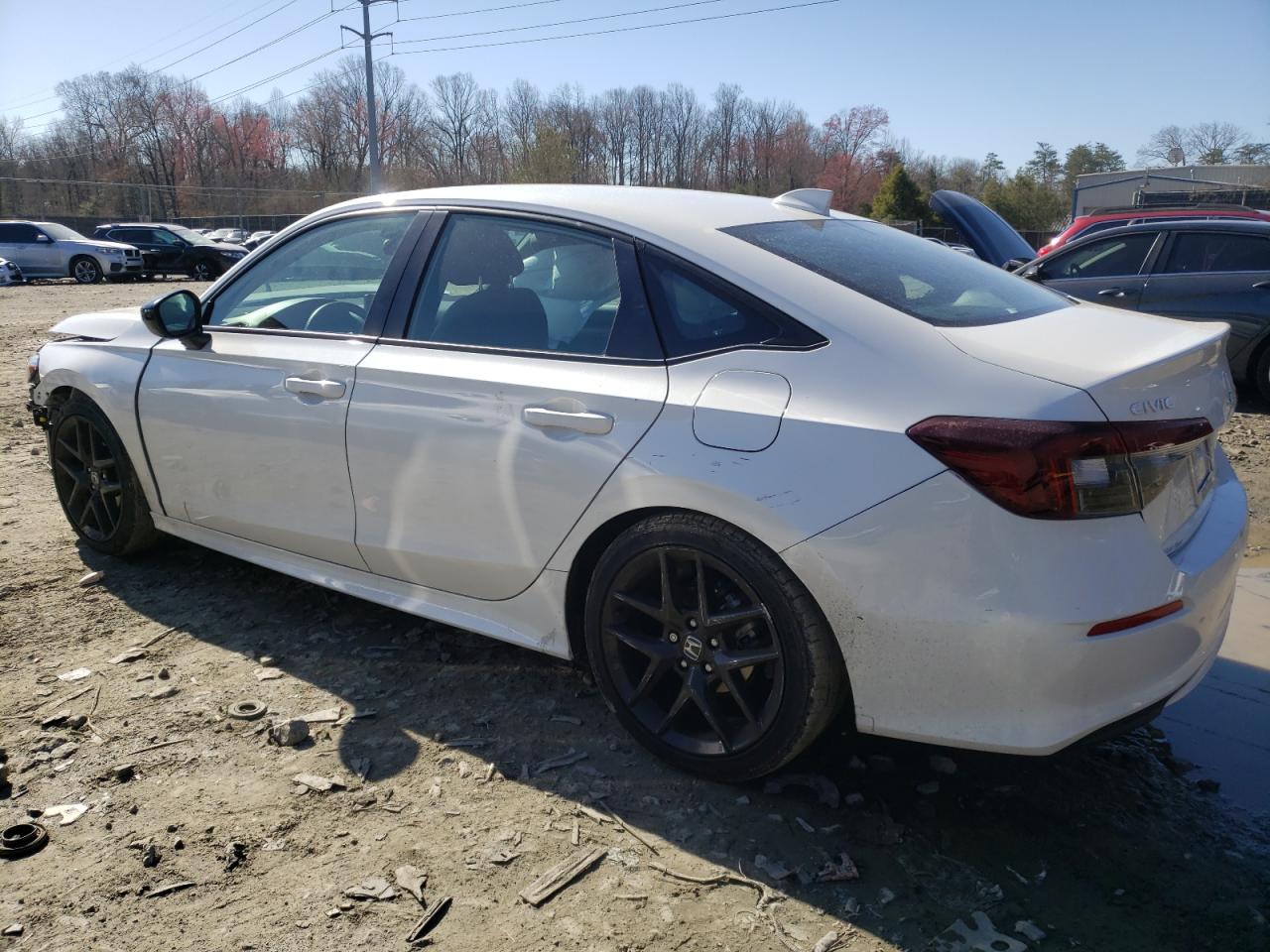 2025 Honda Civic VIN 2HGFE2F54SH526285 Copart auction photo, front end damage thumbnail 2