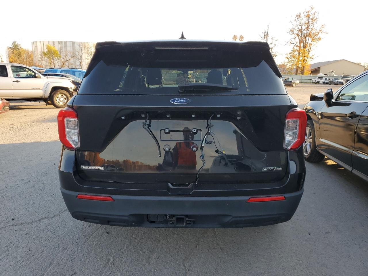 2020 Ford Explorer VIN 1FM5K8AB8LGD09351 Copart auction photo, front end / side damage thumbnail 6
