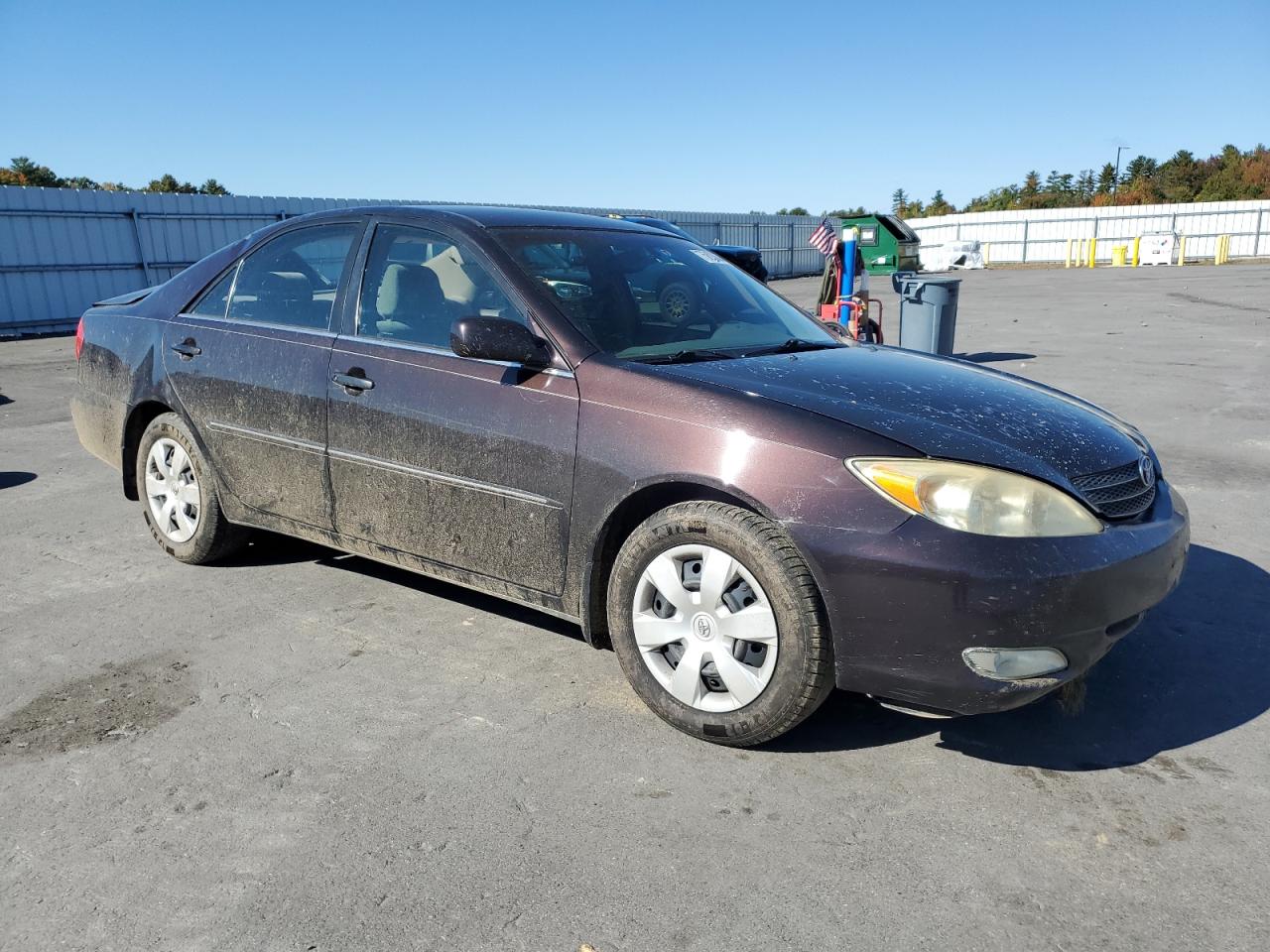2003 Toyota Camry VIN 4T1BE32K43U714863 Copart auction photo, rear end damage thumbnail 4