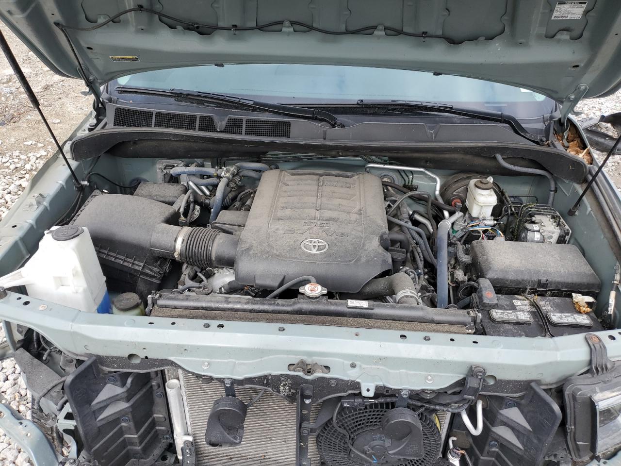 2021 Toyota Sequoia VIN 5TDEY5B19MS186271 Copart auction photo, front end / side damage thumbnail 11
