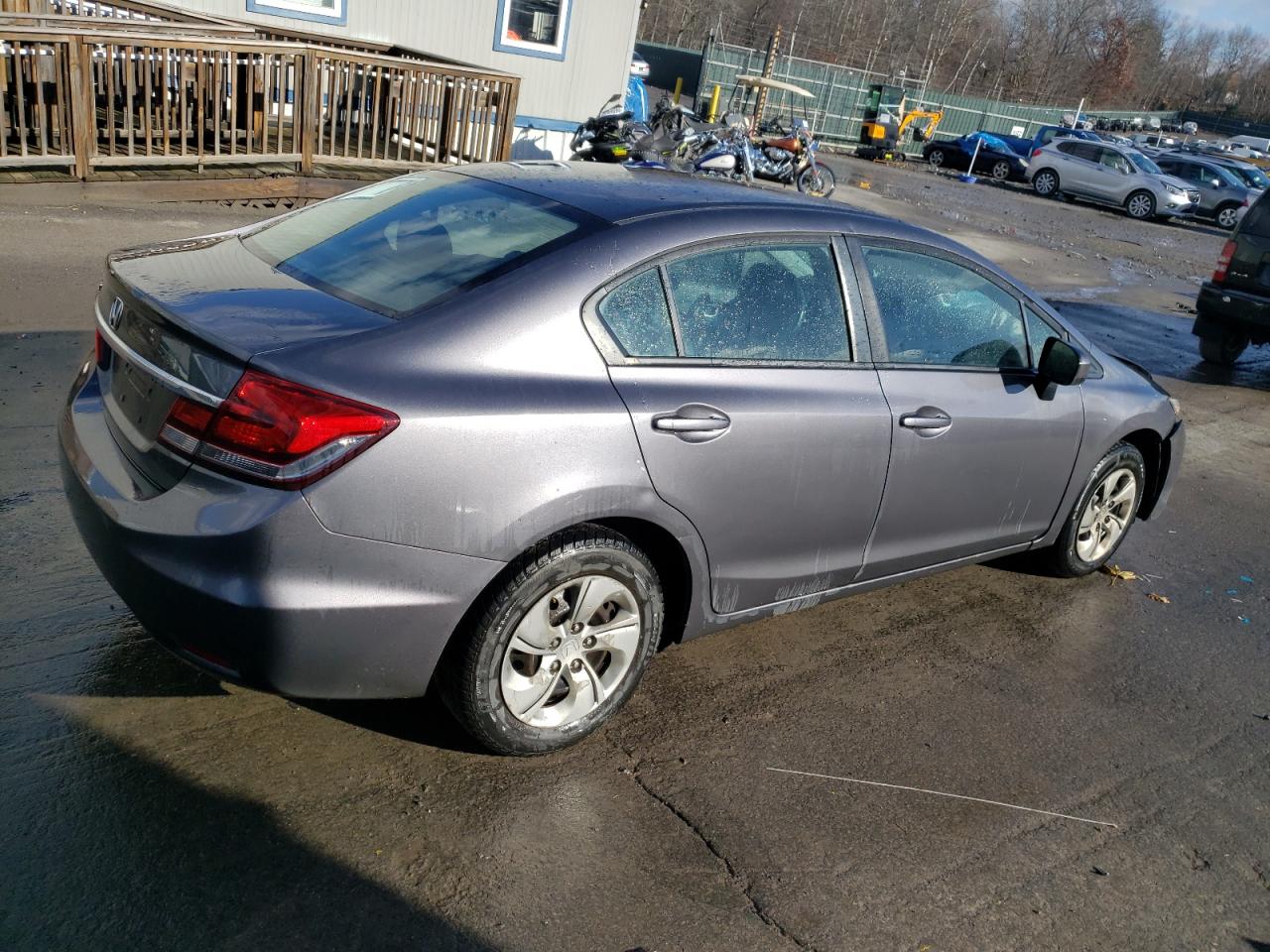2015 Honda Civic VIN 19XFB2F5XFE264832 Copart auction photo, normal wear damage thumbnail 3