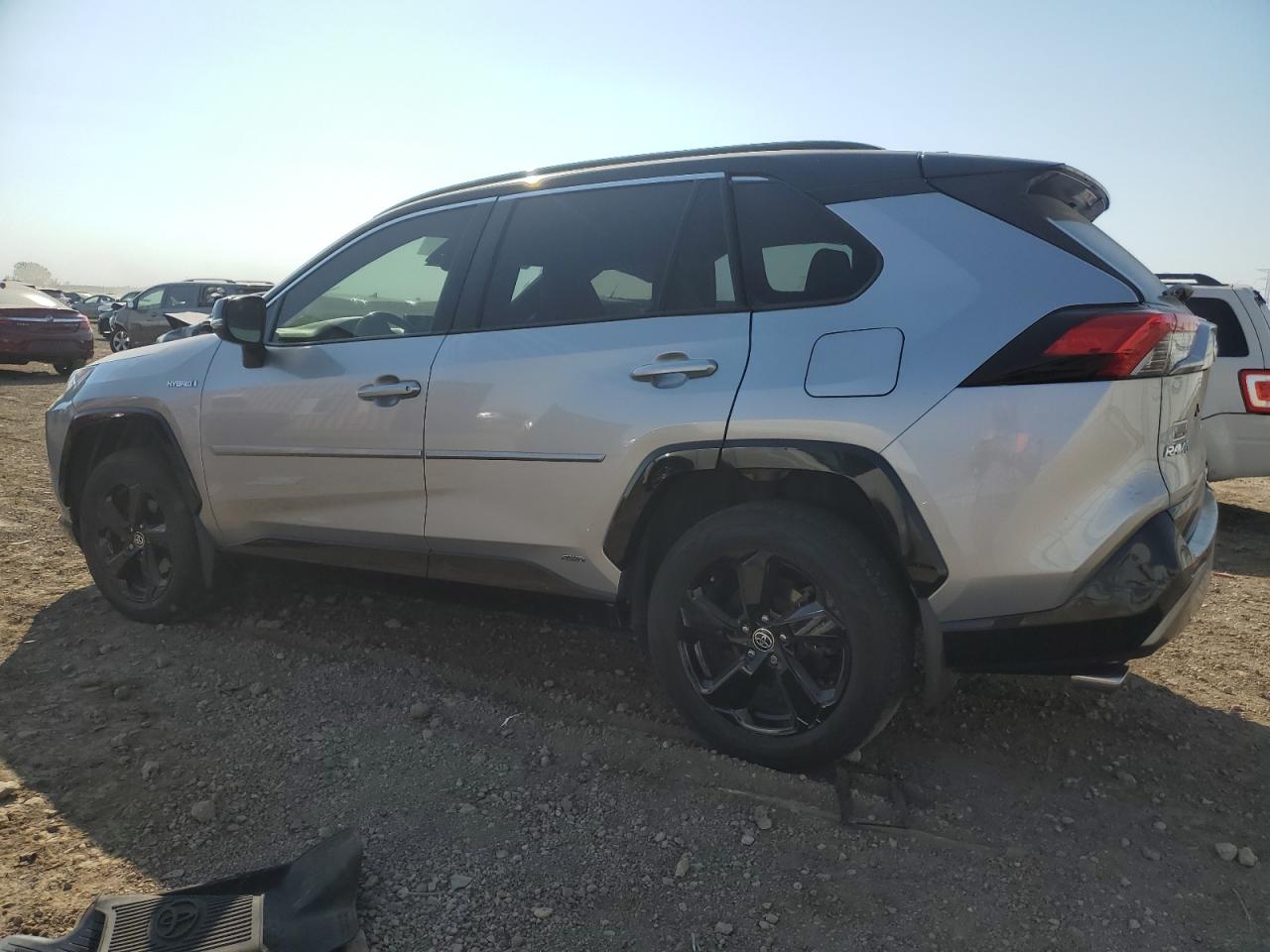 2020 Toyota RAV 4 VIN JTMEWRFV6LJ036088 Copart auction photo, side damage thumbnail 2