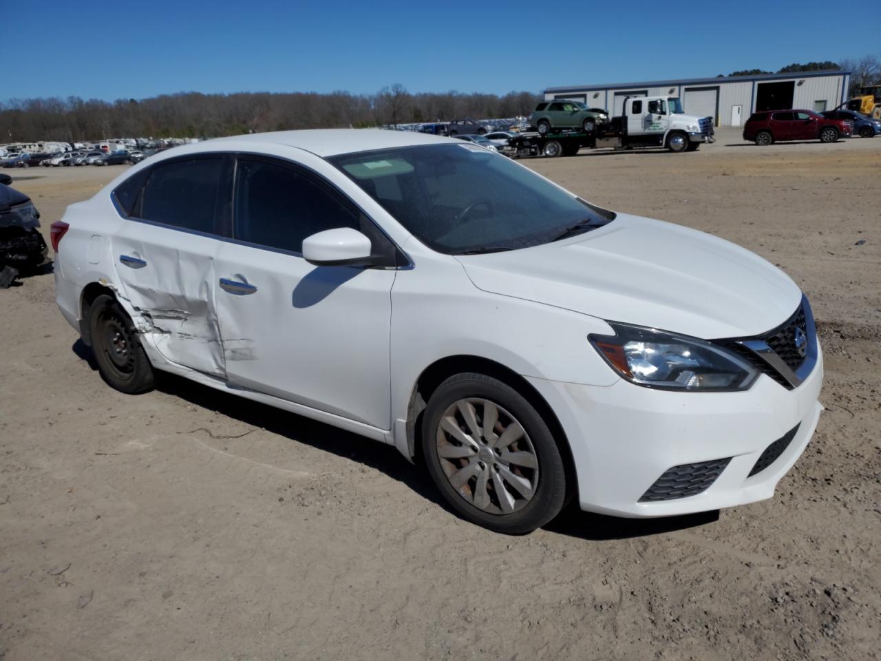 2016 Nissan Sentra VIN 3N1AB7AP3GY243887 Copart auction photo, all over damage thumbnail 4