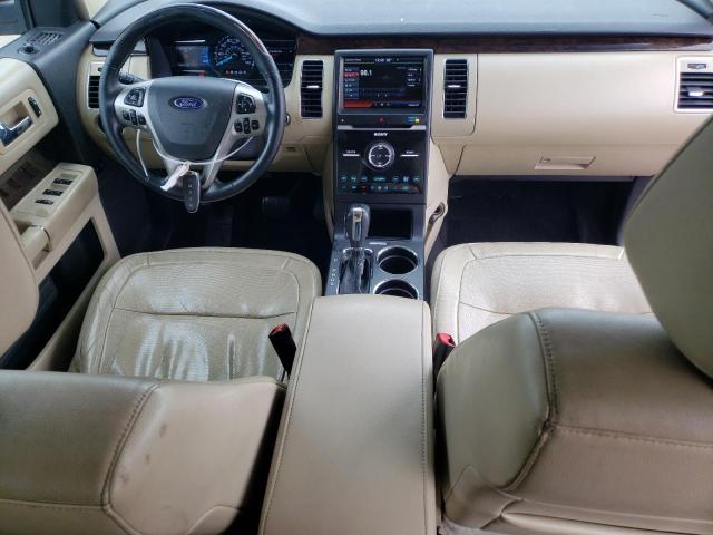 2014 Ford Flex VIN 2FMGK5D89EBD25933 Copart auction photo, side / front end damage thumbnail 8