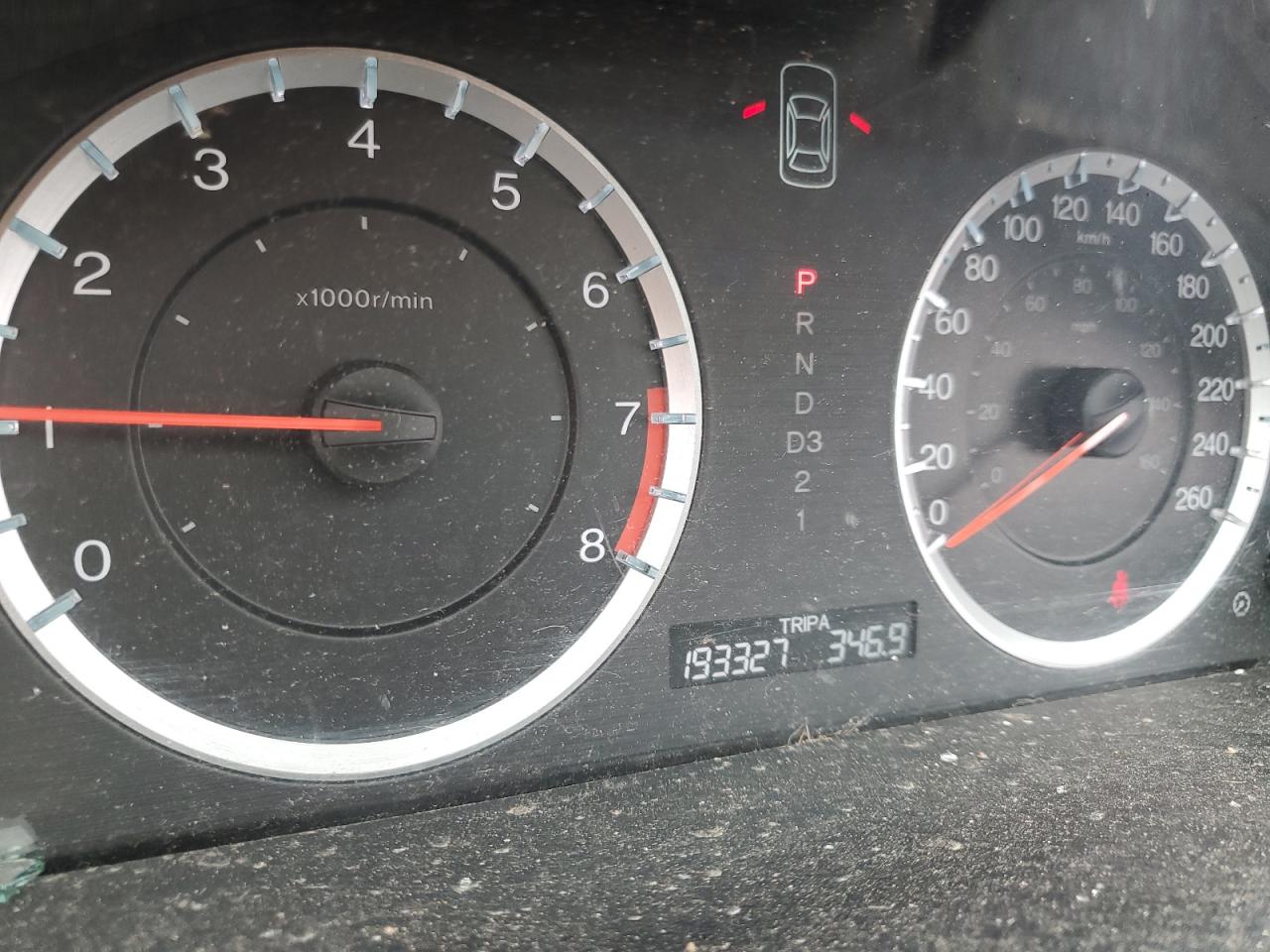 2012 Honda Accord VIN 1HGCP2F68CA802974 Copart auction photo, top/roof / all over damage thumbnail 8