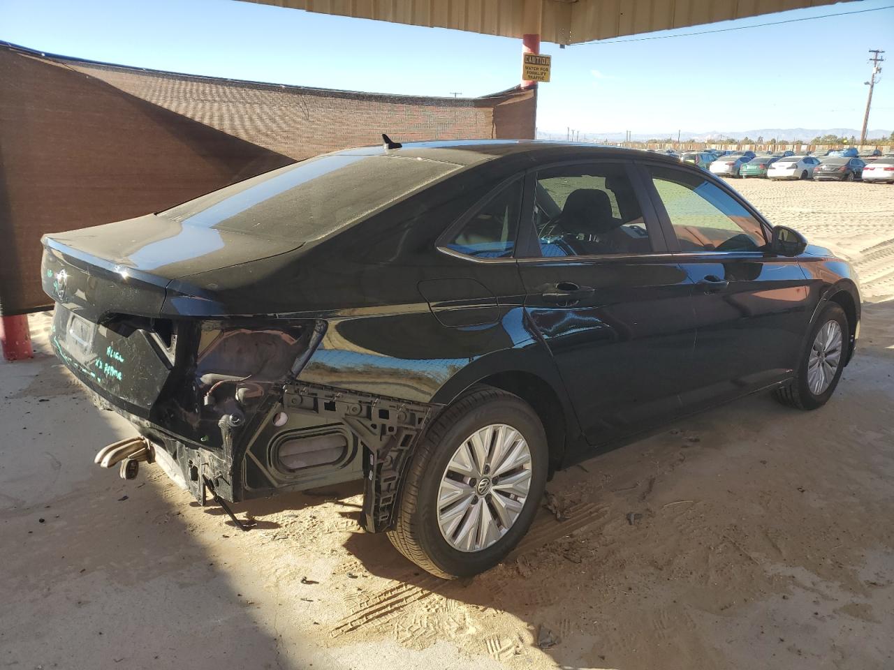 2019 Volkswagen Jetta VIN 3VWCB7BU3KM236140 Copart auction photo, rear end damage thumbnail 3