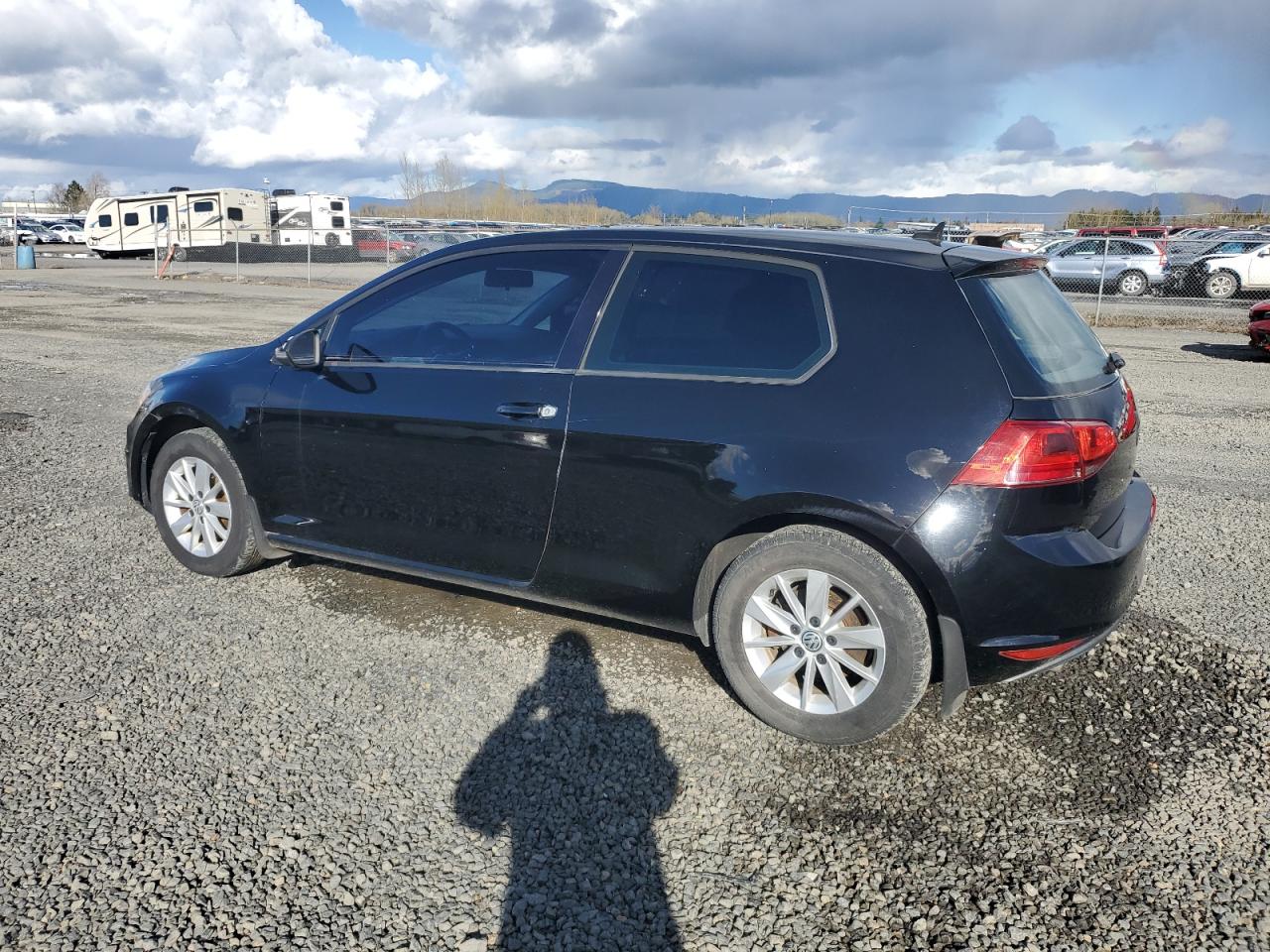 2015 Volkswagen Golf VIN 3VW817AU0FM069008 Copart auction photo, mechanical damage thumbnail 2