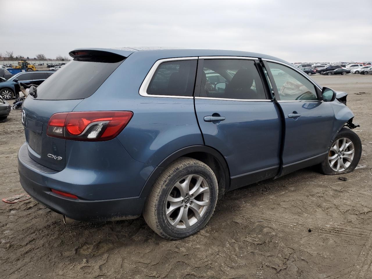 2014 Mazda CX-9 VIN JM3TB2BA7E0434407 Copart auction photo, front end / minor dent/scratches damage thumbnail 3
