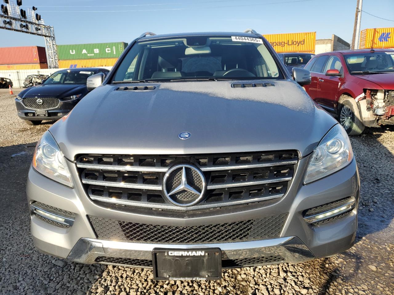 2015 Mercedes-Benz M-klasse VIN 4JGDA5HB5FA548348 Copart auction photo, rear end damage thumbnail 5