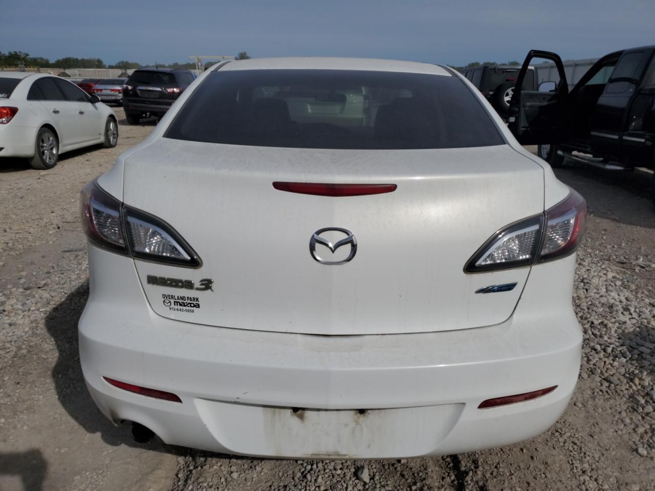 2012 Mazda 3 VIN JM1BL1V79C1647295 Copart auction photo, side / front end damage thumbnail 6