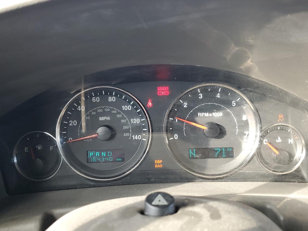 2006 Jeep Commander VIN 1J8HG48N06C156643 Copart auction photo, front end / rear end damage thumbnail 9